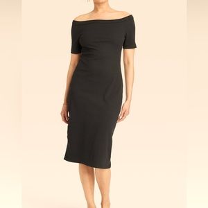 Women’s off the shoulder dress. Black. Large. Universal Thread from Target.